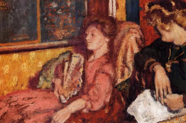 The Talk also known as Two Women in an Interior