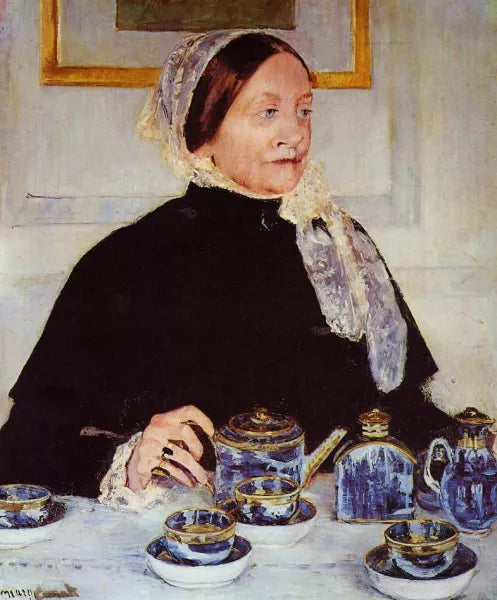Lady at the Tea Table