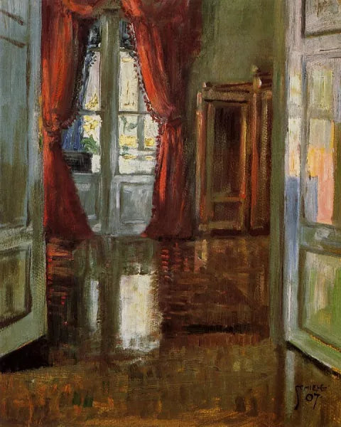View into the Apartment of Leopold and Marie Czihaczek