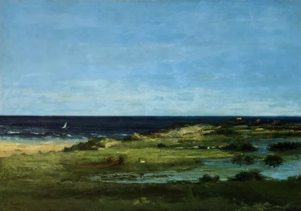 Seacoast also known as Souvenir of Les Cabanes