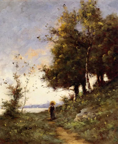 Woman on a Path