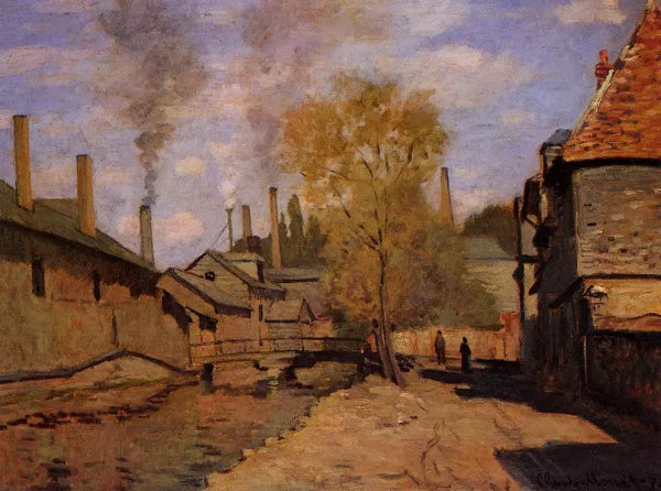 The Robec Stream Rouen aka Factories at Deville near Rouen
