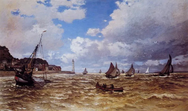 Mouth of the Seine at Honfleur