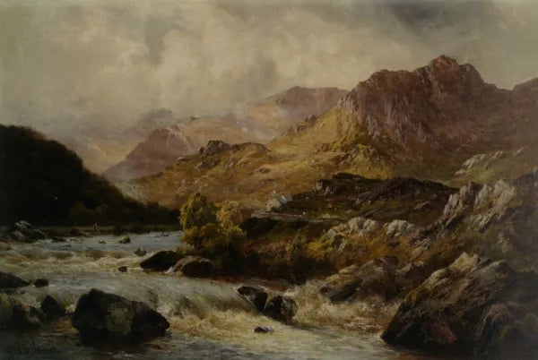 The Llugwy from Ponty Cyfyng Capel Curig