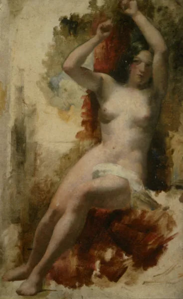 Study of a Seated Nude