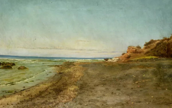 The Shore of Maccarese Near Fregene Rome