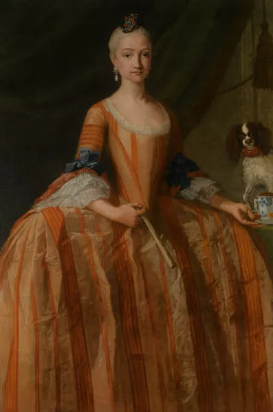 Portrait of the Infanta Maria Josefa de Borbon Full Length
