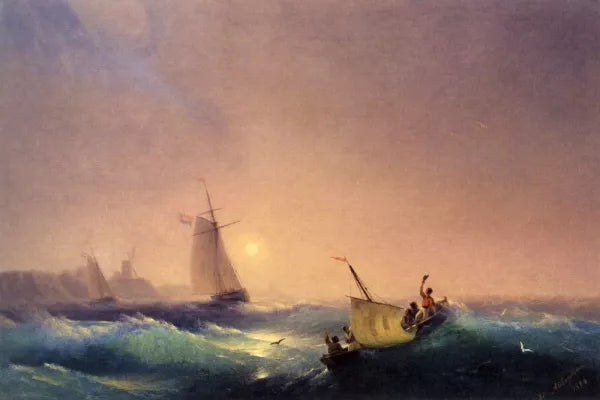 Shipping off The Dutch Coast