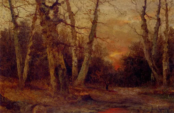 A Faggot Gatherer At Dawn