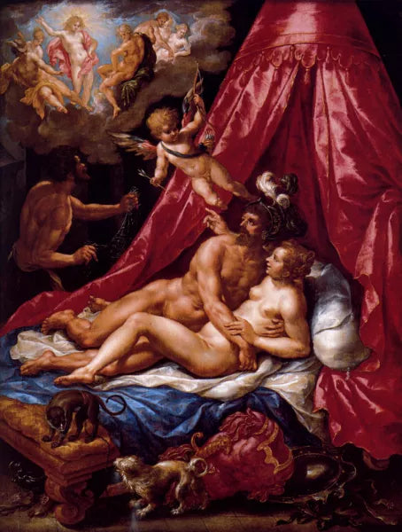Mars And Venus Surprised By Apollo