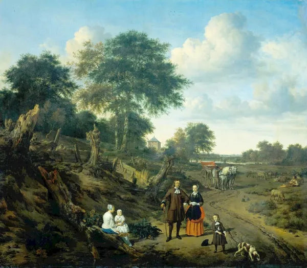 Family Portrait in a Landscape