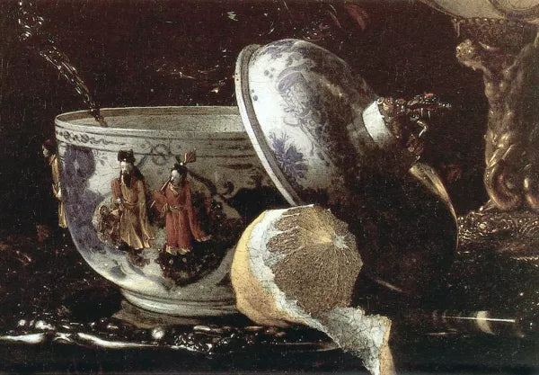 Still-Life with a Nautilus Cup Detail #1