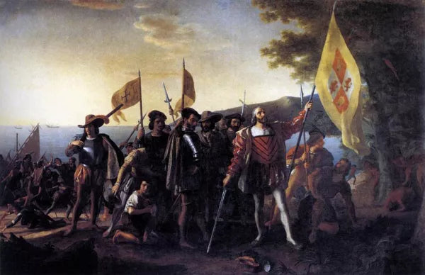 Columbus Landing at Guanahani, 1492