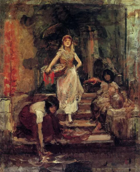 Washerwomen, Venice Study