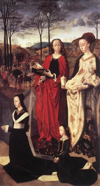 Sts. Margaret and Mary Magdalene with Maria Portinari