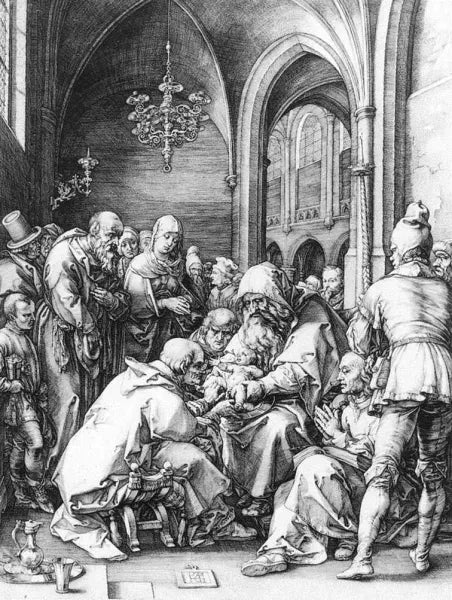 Circumcision in the Church of St Bavo at Haarlem