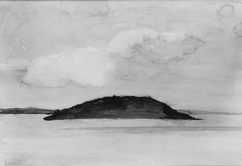 Sheep Porcupine Island, Bar Harbor, Maine, Evening Study, August 29, 1896