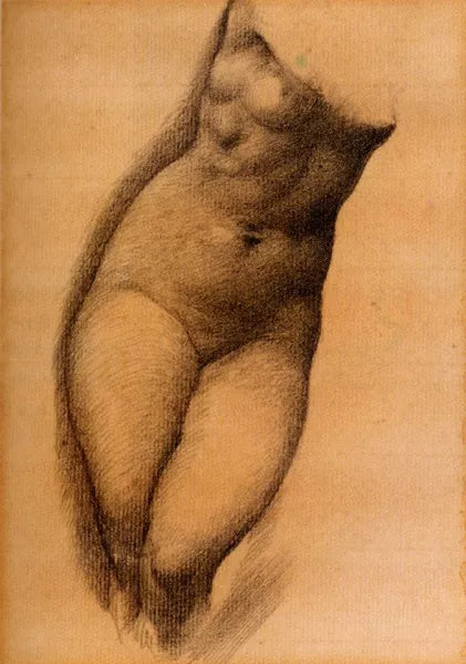Study For The Figure Of Phyllis In 'The Tree Of Forgiveness'