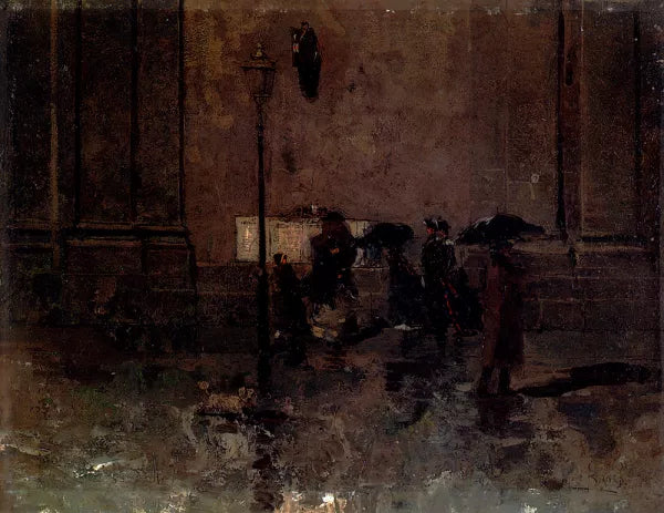 Una Strada Sotto La Pioggia, Milano