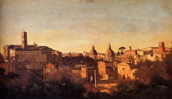 Forum Viewed From The Farnese Gardens