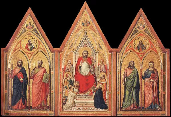 The Stefaneschi Triptych Verso