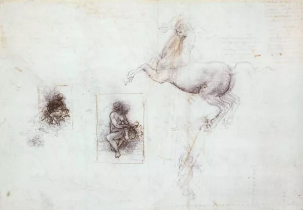 Studies of Leda and a Horse