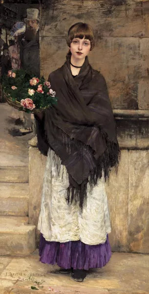 Marchande de Fleurs a Londre