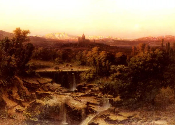 An Extensive River Landscape