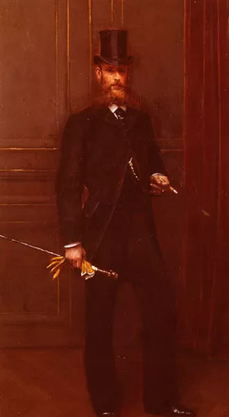 Portrait D'un Homme Elegant
