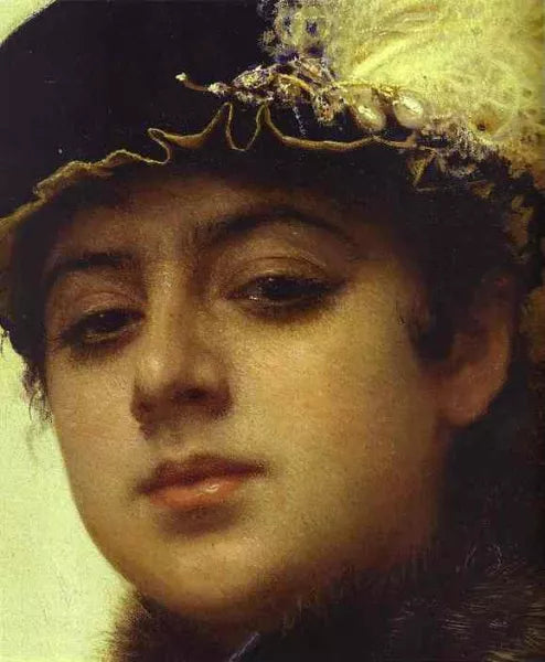 Portrait of a Woman Detail