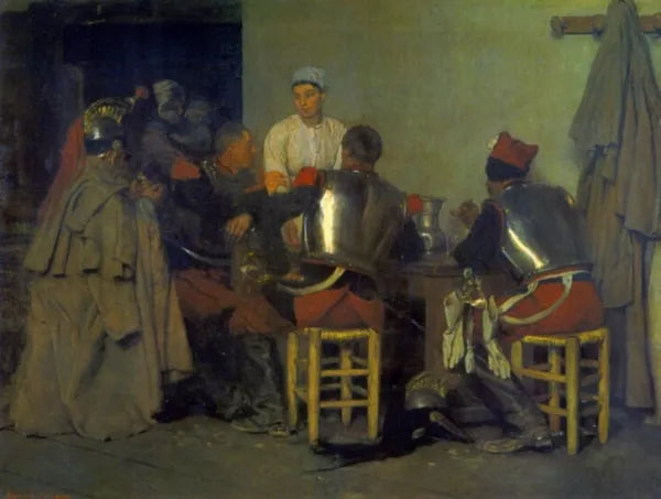 Cuirassiers at the Tavern