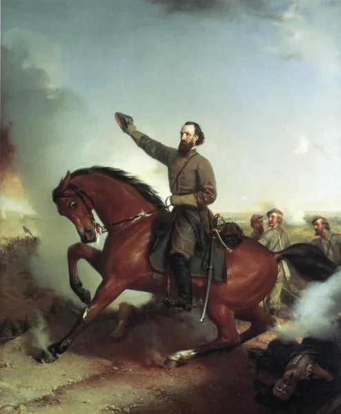 Stonewall Jackson at the Battle of Wiinchester, Virginia