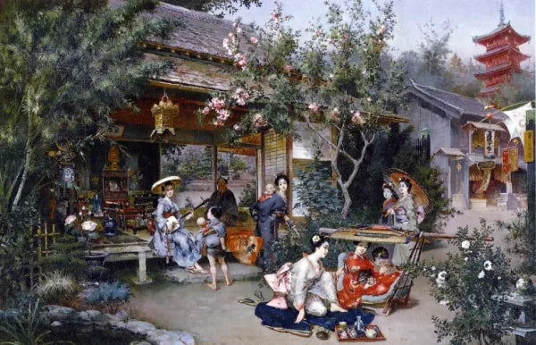 Glimpse Into the Pleasure Quarters, Yoshiwara