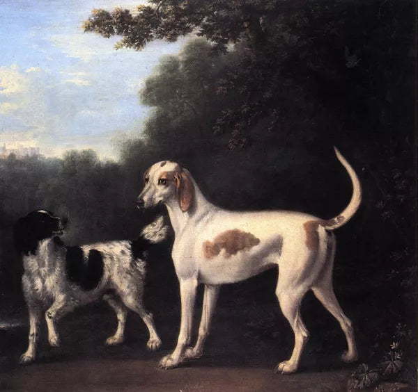 Two of the Duchess of Marlborough's Dogs