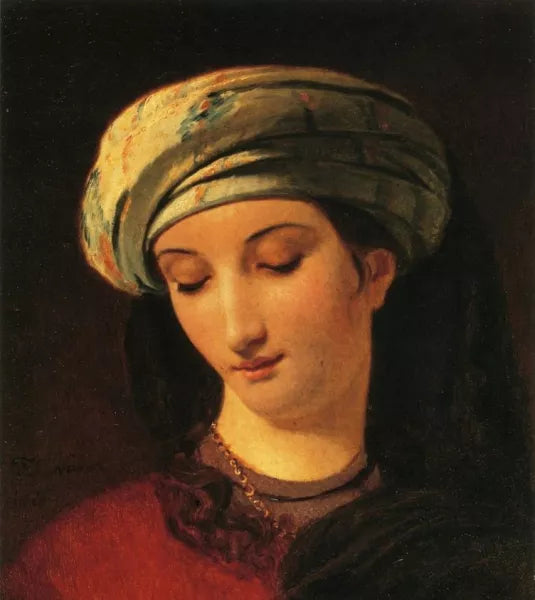 Portrait of a Woman with a Turban