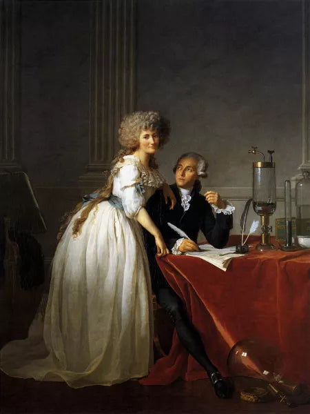 Portrait of Antoine-Laurent and Marie-Anne Lavoisier