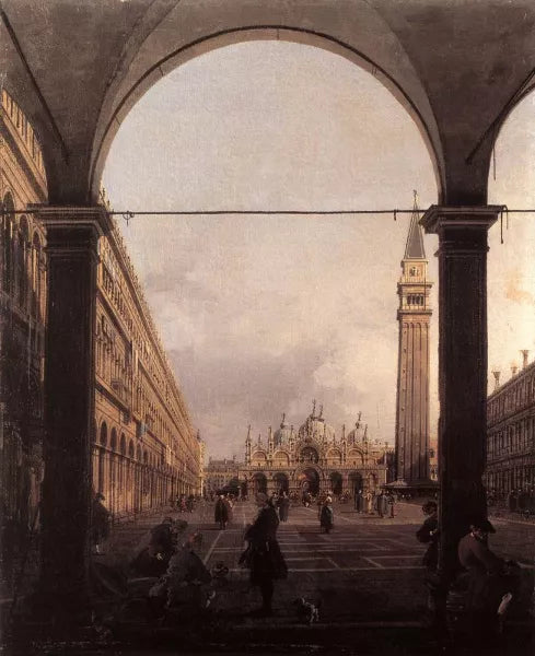 Piazza San Marco: Looking East from the North-West Corner