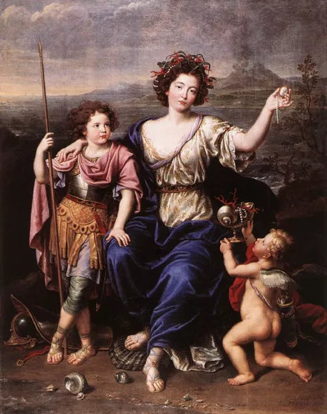 The Marquise de Seignelay and Two of Her Children