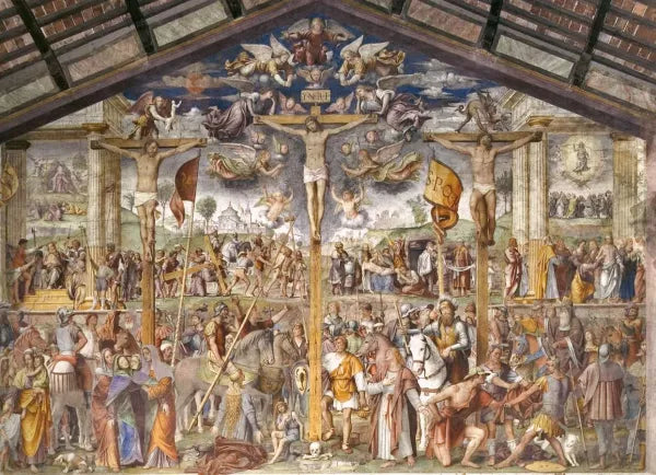Crucifixion and Scenes from the Life of Christ