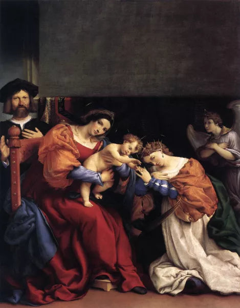 The Mystic Marriage of St Catherine