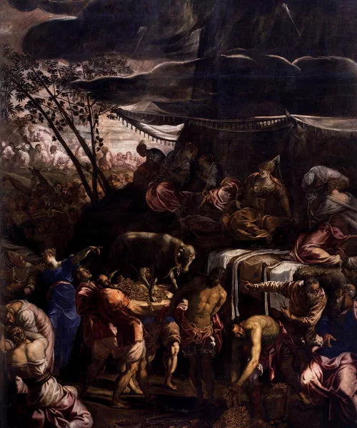 Moses Receiving the Tables of the Law Detail