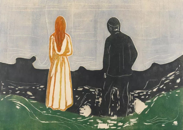 Two Human Beings. The Lonely Ones