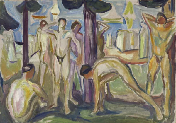 Naked Men in Landscape