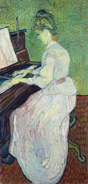 Marguerite Gachet at the Piano