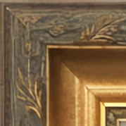 Antique Gold & Olive Frame (5140)