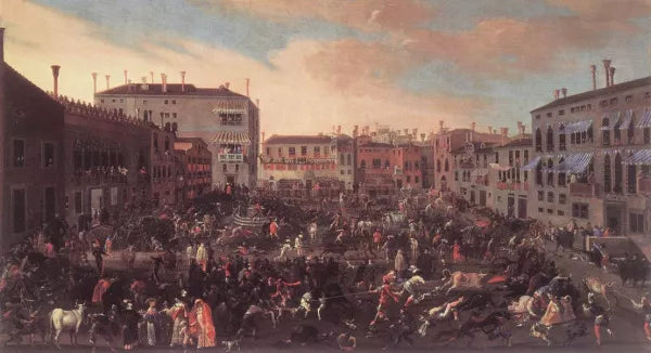 The Bull Hunt in Campo San Polo