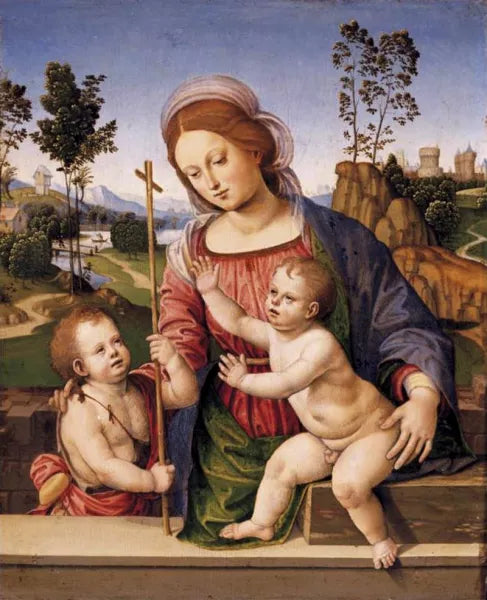 Madonna and Child with the Infant St John the Baptist