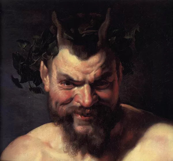 Satyr and Girl Detail