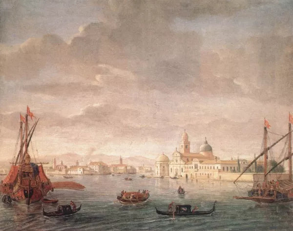 The Island of San Michele, Looking toward Murano