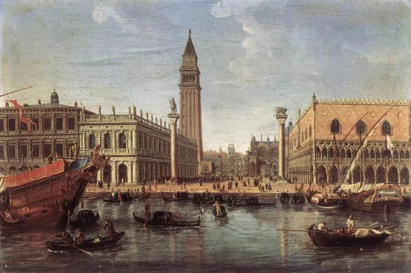 The Piazzetta from the Bacino di San Marco